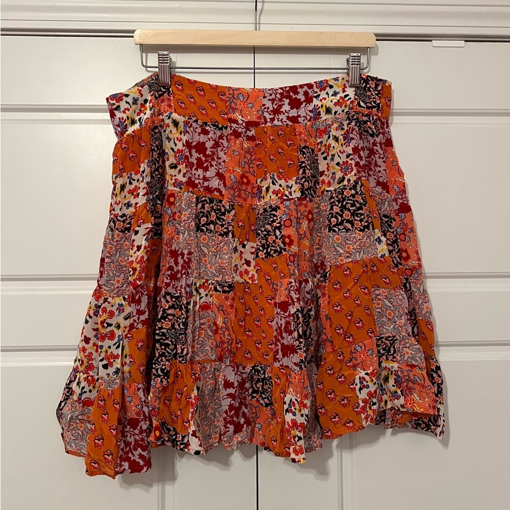 Maeve by Anthropologie Patchwork Skirt